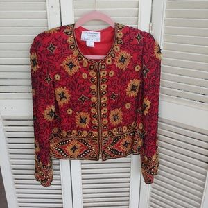 Red Beaded Jacket